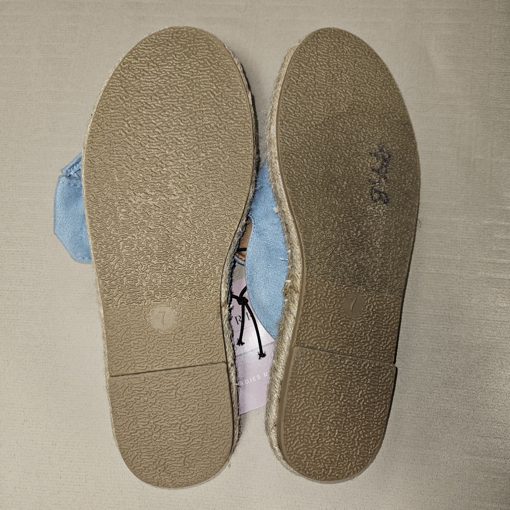 Serra Blue Ladies Mules - Picture 5 of 5